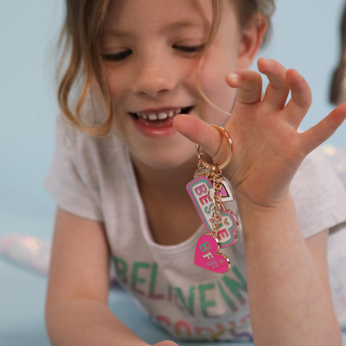 Enamel Keyrings - Bestie