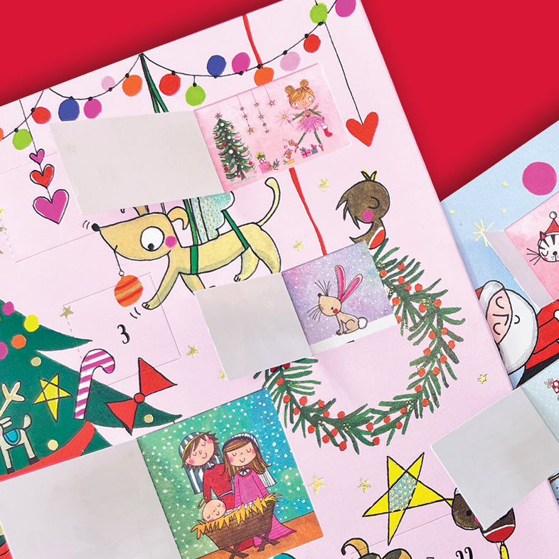 Traditional Advent Calendar - Christmas Tree & Dogs