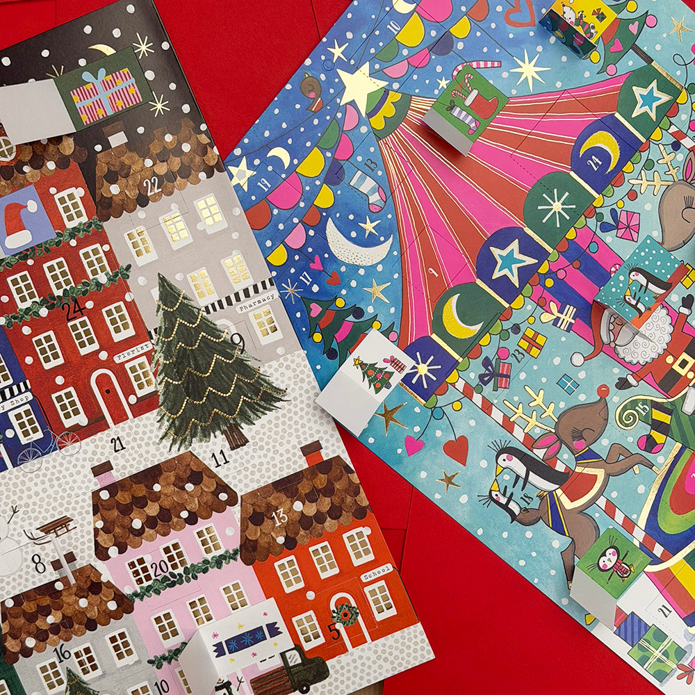 Advent Calendar - Christmas Carousel (foiled)