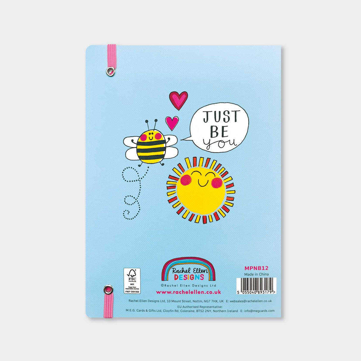 Notebook - Unicorns & Rainbows/You Were Born To Be Real …