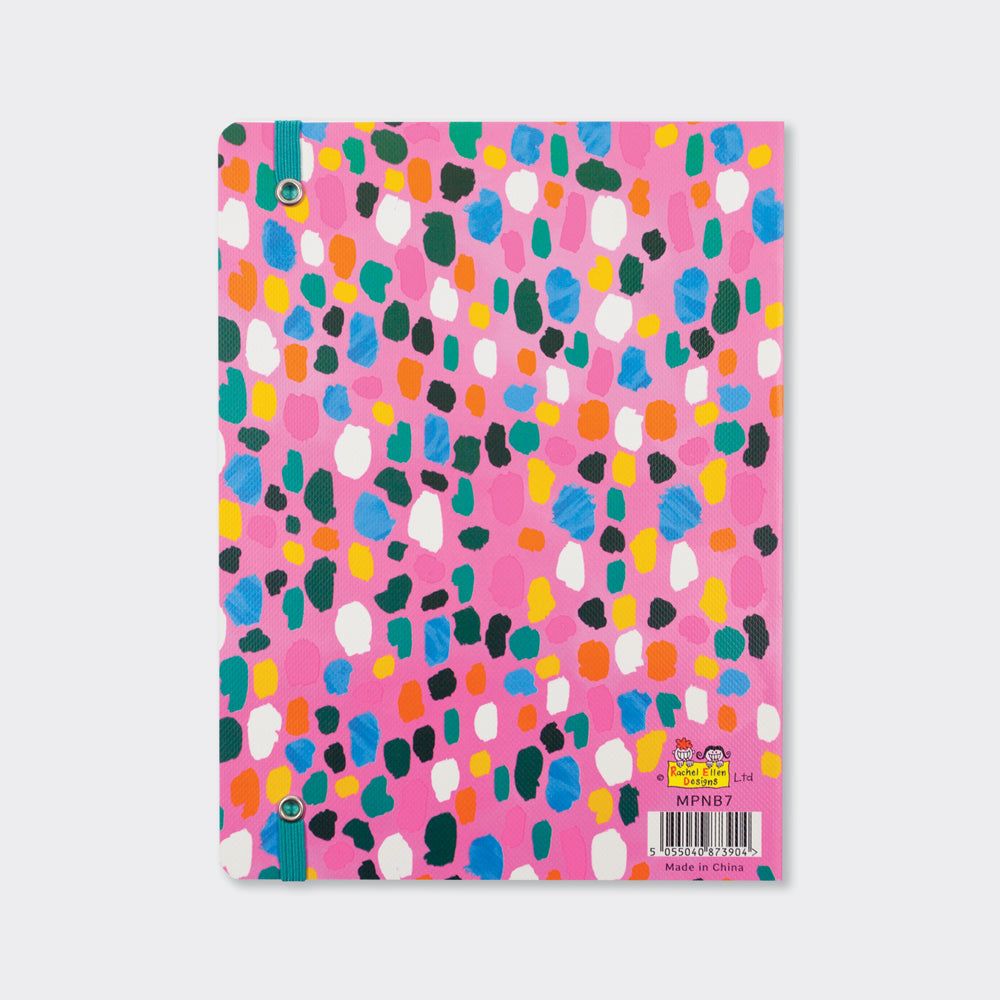 Notebook - Every Day Is a New Beginning - Pink & Rainbow