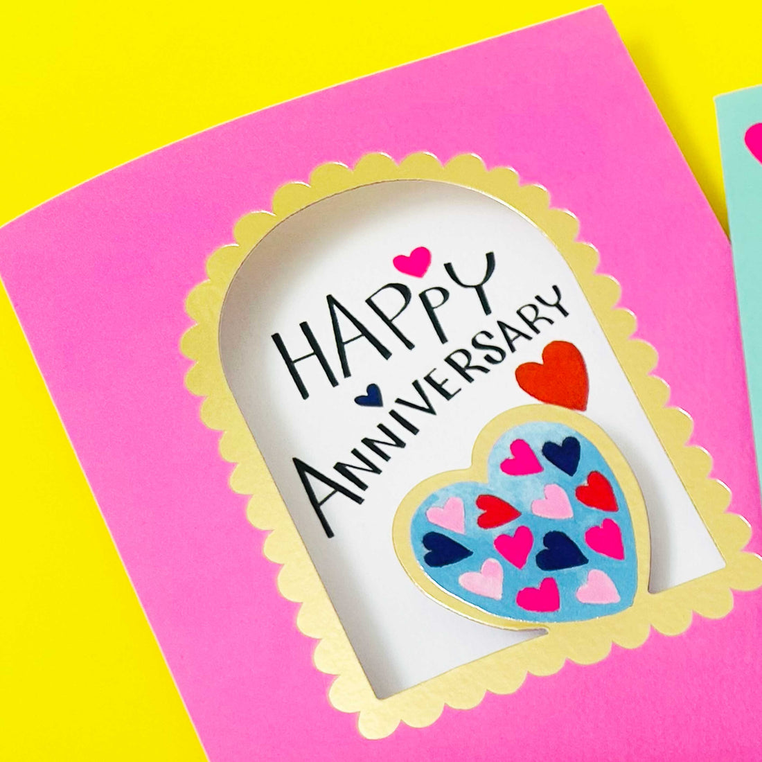 Peep - Happy Anniversary Card/Heart