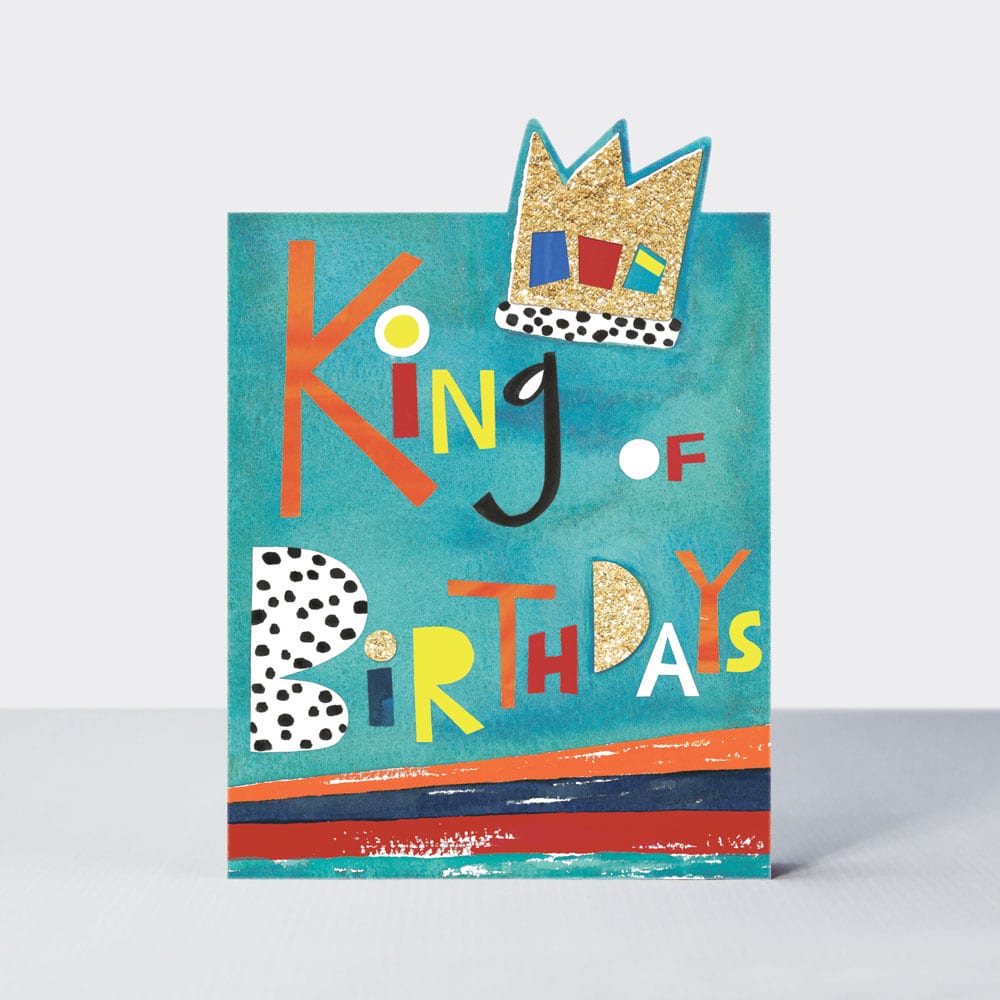 POW WOW - King of Birthdays - Birthday Card