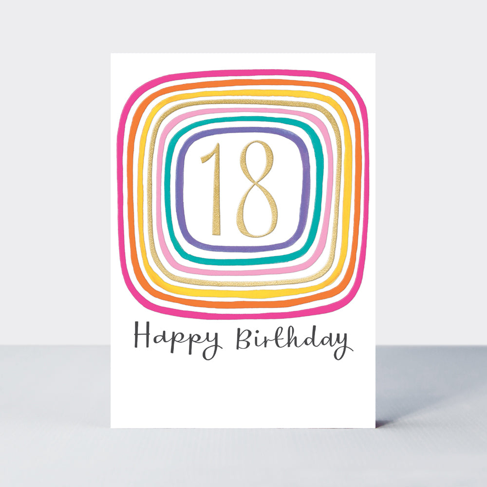 Aurora - 18th Birthday - Birthday Card
