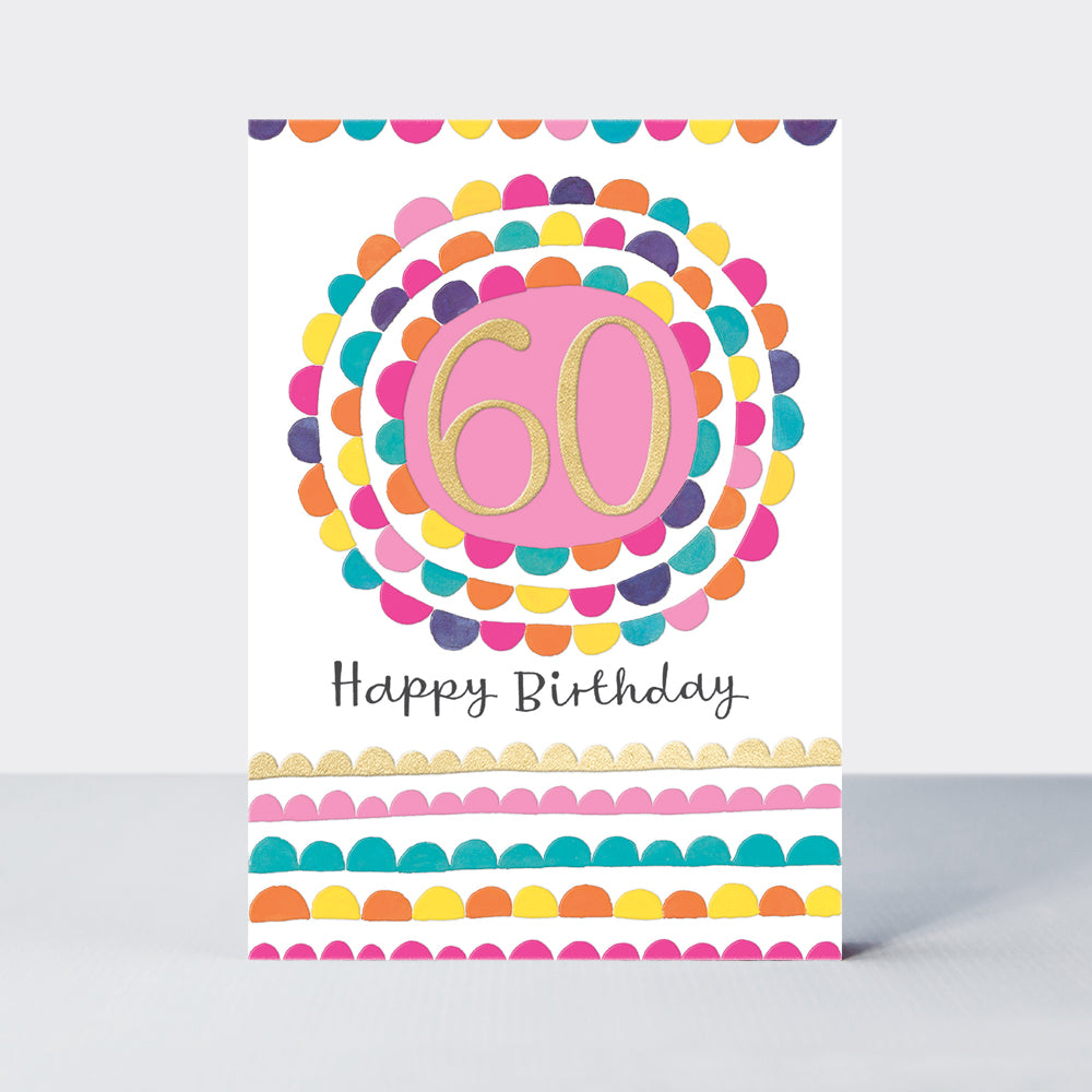 Aurora - 60th Birthday - Birthday Card
