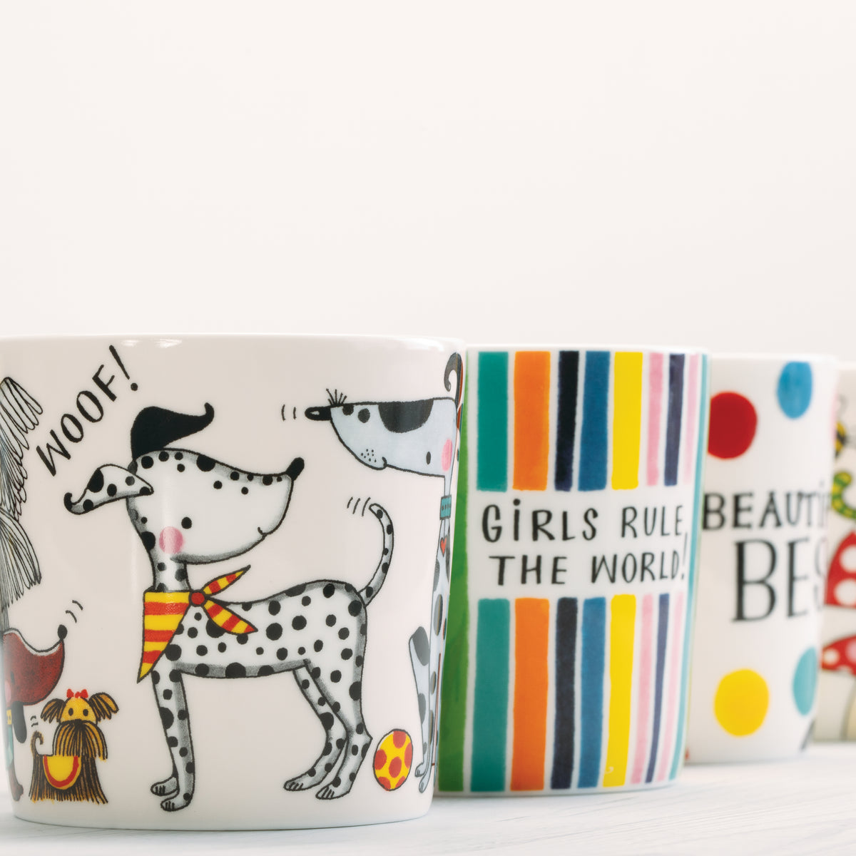 Boxed Bone China Mug - Girl Power