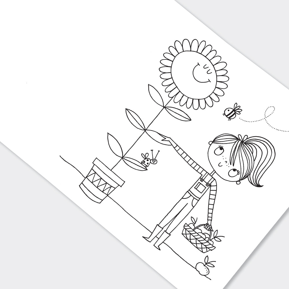 Little Gardener Colouring Book
