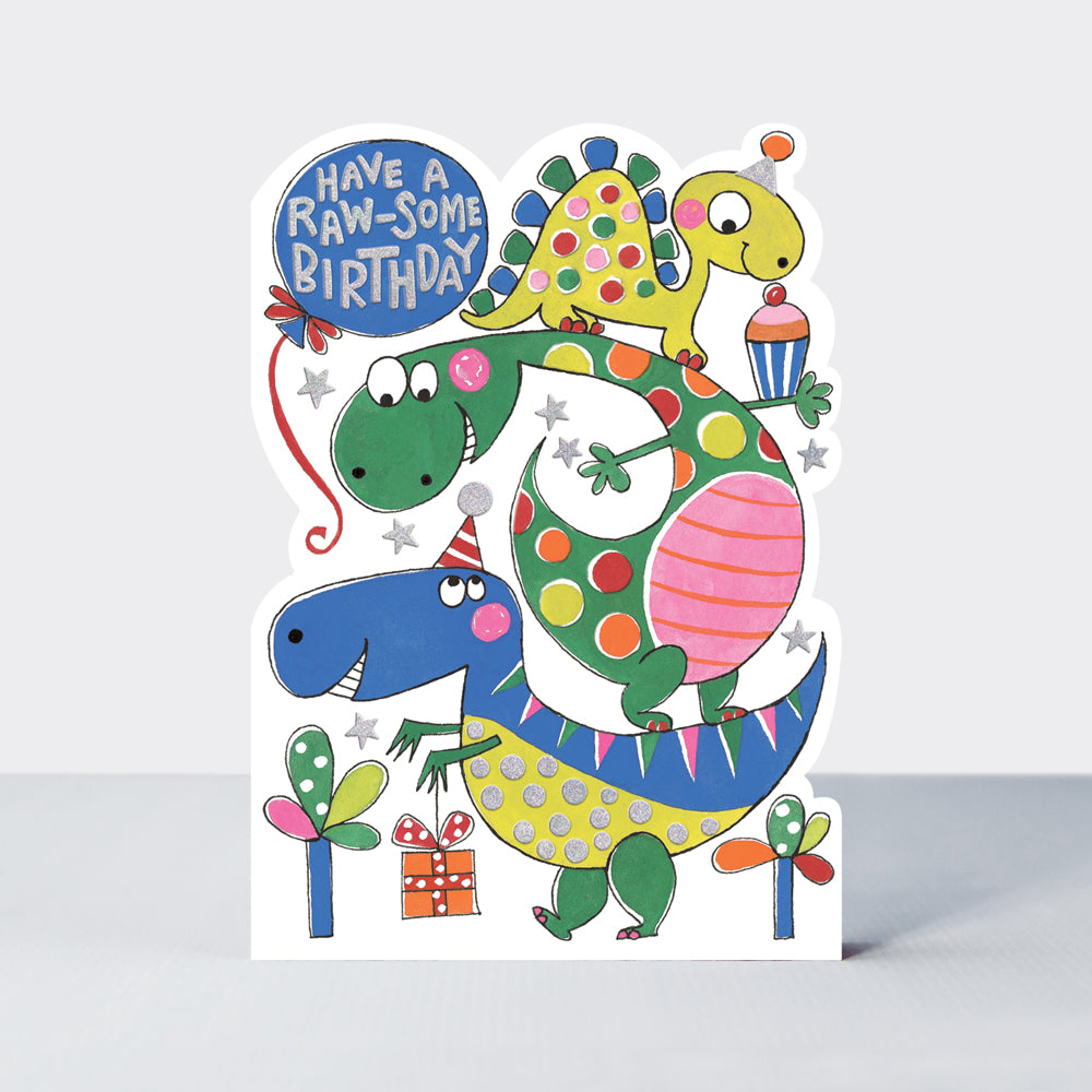 Star Jumps - Dinosaur Birthday - Birthday Card