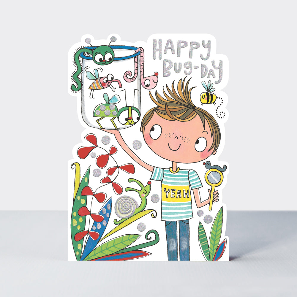 Star Jumps - Happy Bug Day - Birthday Card