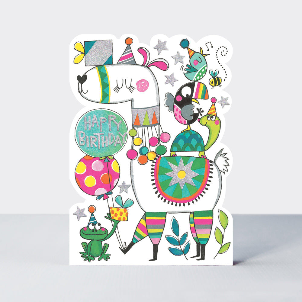 Star Jumps - Happy Birthday Llama - Birthday Card
