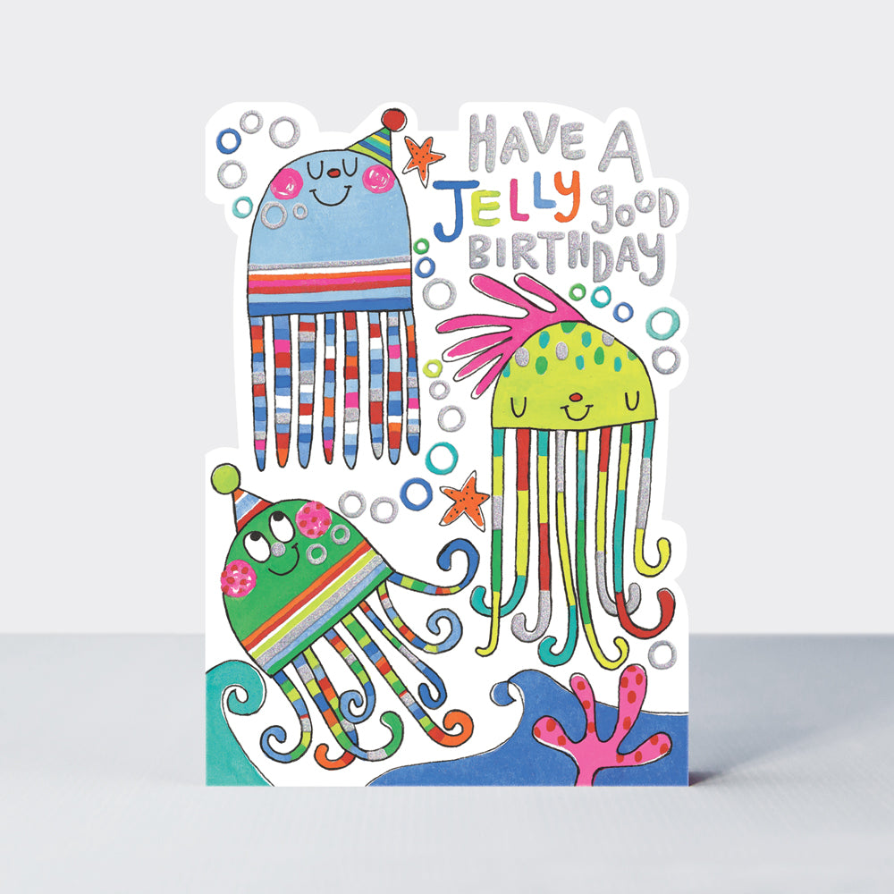 Star Jumps - Happy Jelly good Birthday - Birthday Card