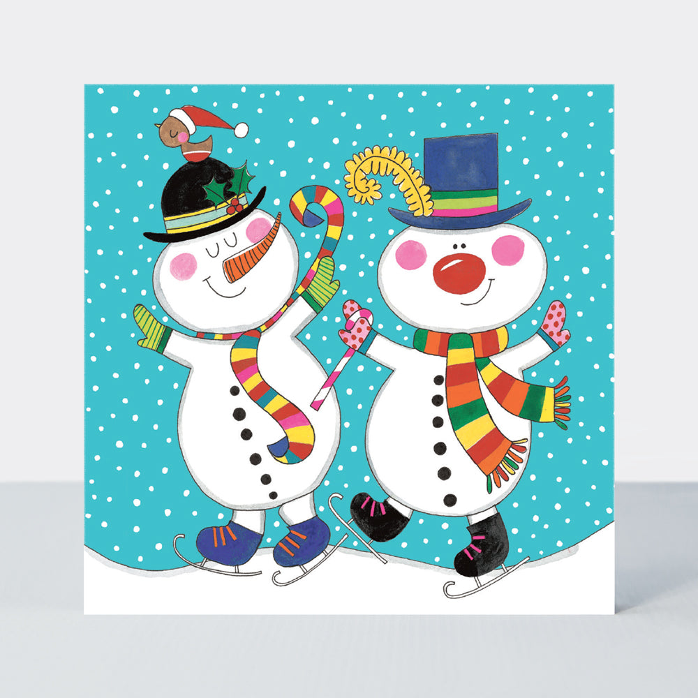 Christmas Cube - Santa, Snowmen & Reindeer - Box of 20 Cards