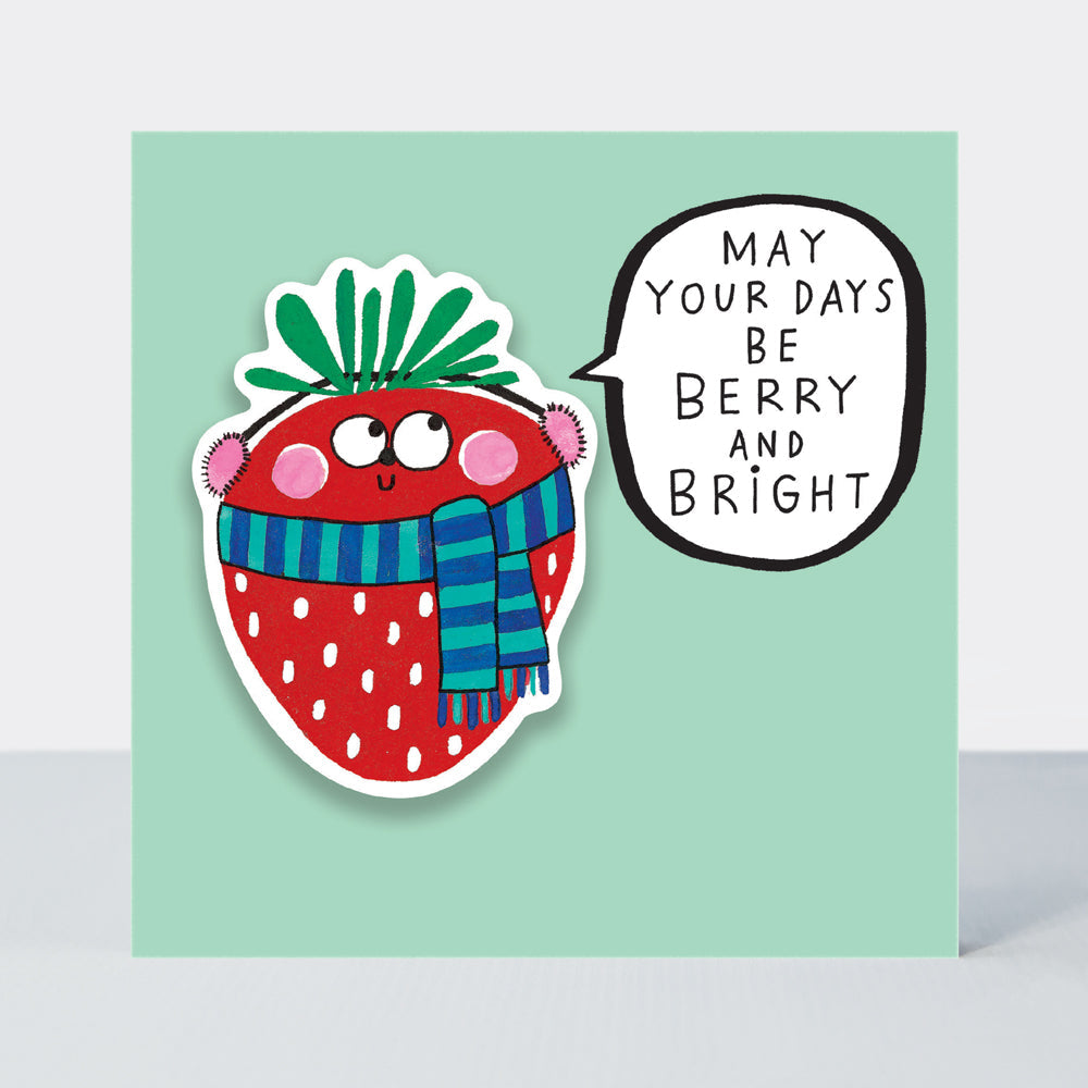 Little Nuggets Christmas Card - May Your Days be Berry & Bright