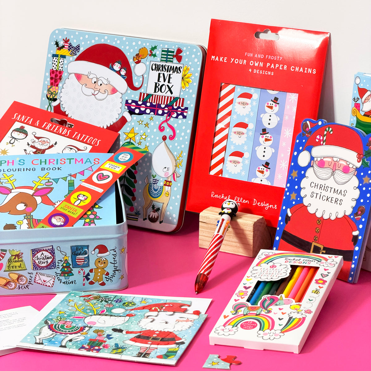 Christmas Eve Tin & Treats Bundle - Unicorn