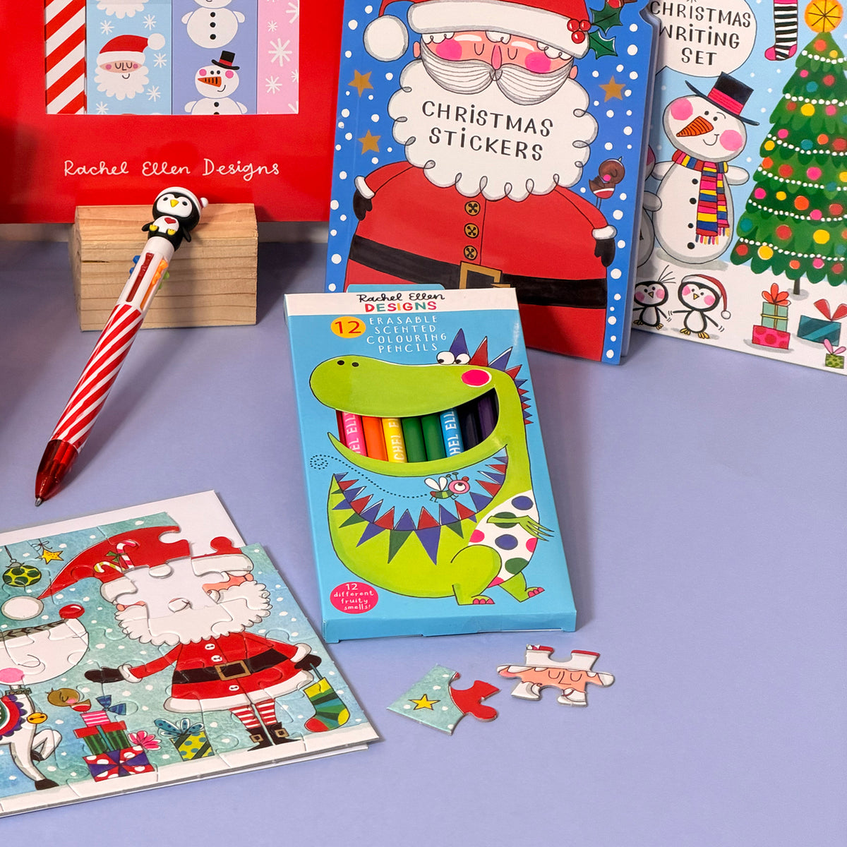 Christmas Eve Tin & Treats Bundle - Dinosaur
