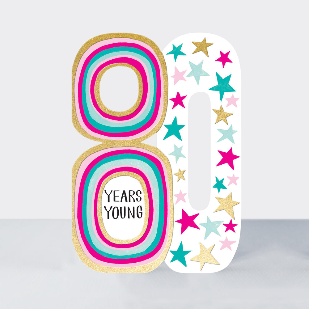 Cookie Cutters - Age 80 - Birthday Card