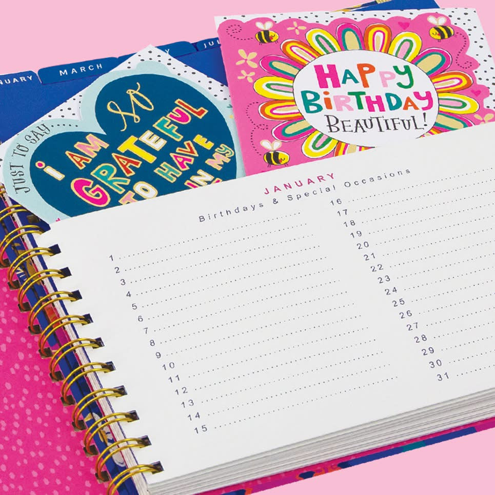 Address and Birthday books