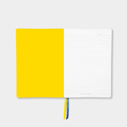 A5 Notebook - Bee Happy | Bees &amp; Sunflower Design