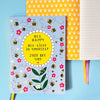 A5 Notebook - Bee Happy | Bees & Sunflower Design