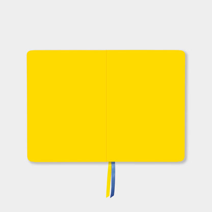 A5 Notebook - Bee Happy | Bees &amp; Sunflower Design