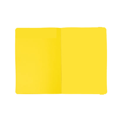 A6 Perfect Bound Notebook - Yellow Floral/Little Notes