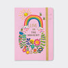 A6 Perfect Bound Notebook - Live In The Moment