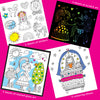 Activity Book with Scratch Art & Stickers - Fairytale Princess