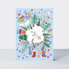 Advent Calendar Card - Peace On Earth World