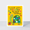 Academic Hey! - Thank You Teacher Card Turtle