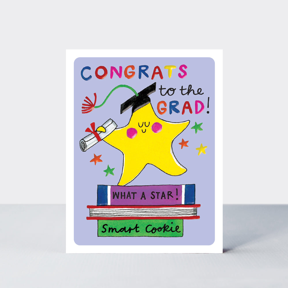 Academic Hey! - Congrats To The Grad Star Graduation Card