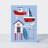 Al Fresco - Happy Birthday Relaxing Seaside Town Card