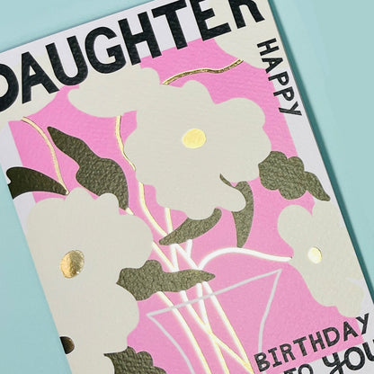 Belle - Daughter Birthday Poppies  - Birthday Card
