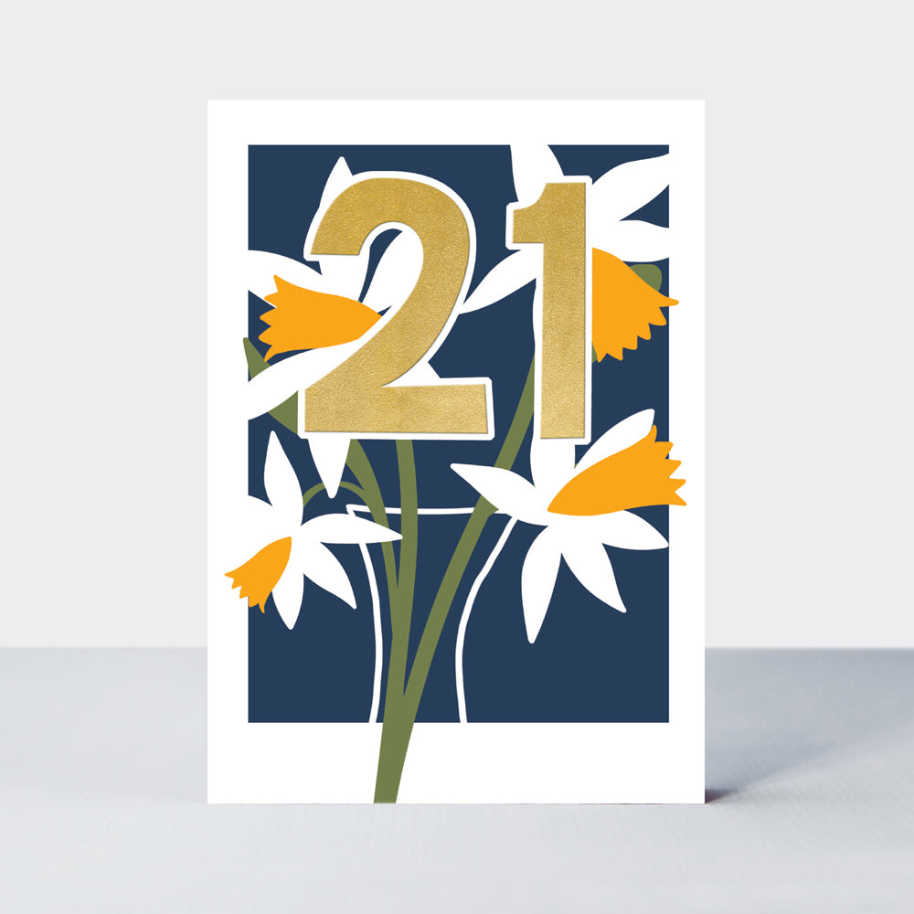 Belle - Age 21 Birthday Card