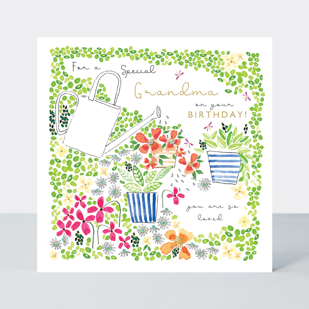 Blossom - Birthday Grandma Gardening  - Birthday Card