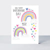 Blue Skies - Wedding Card - Rainbows