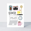 Bookworm - Good Luck At University Card - Uni Essentials