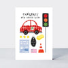 Bookworm - Congrats New Driver Alert Card - Passed Driving Test