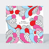 Scatter Brain - Happy Birthday/Comic Book Style Explosion Birthday Card