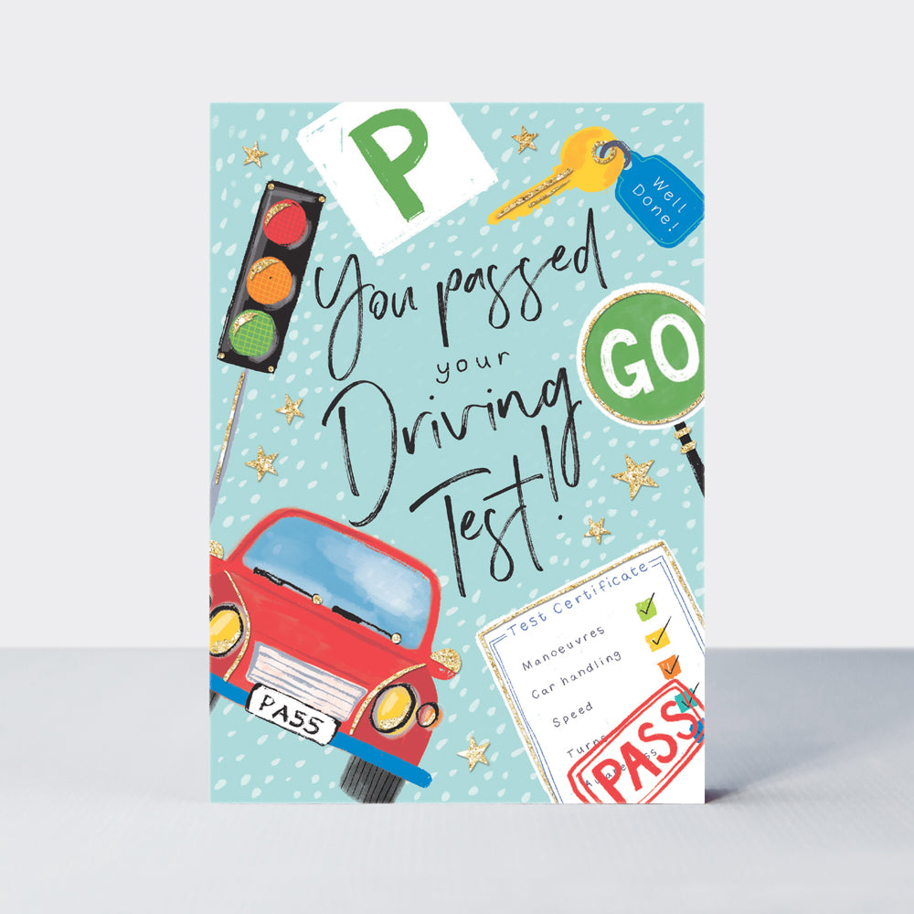 Bright Spark - Driving Test Pass/Car &amp; Signs
