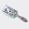 Blue Unicorn Children's Hairbrush With Sparkles