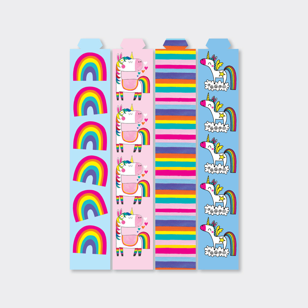 Party Paper Chain Kit-  Unicorns and Rainbows