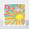 Chatterbox - Happy Birthday 9 Today Time to shine  - Birthday Card
