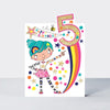 Cherry on Top - Age 5 girl Suki Starburst  - Birthday Card