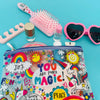Clear Pencil Case/Pouch - 'You Are Pure Magic' Unicorns