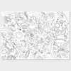 Giant Colouring Posters - Space - To The Moon