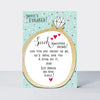 DITTO - You're engaged! Hearts & Ring Greetings Card