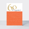 Ebb & Flow - 60th Birthday  - Birthday Card
