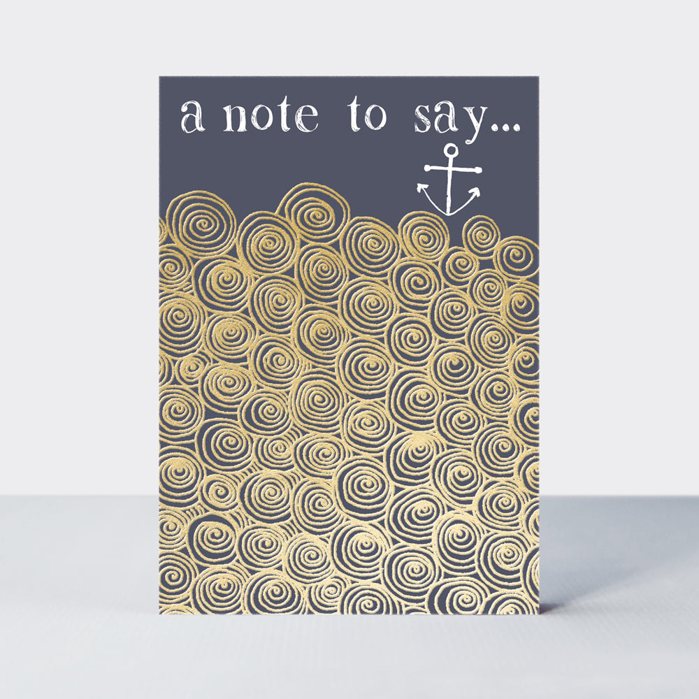 Ebb &amp; Flow - A note to say... Blank Card