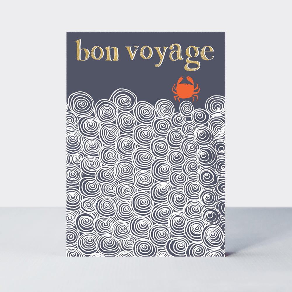 Ebb &amp; Flow - Bon Voyage Leaving Card