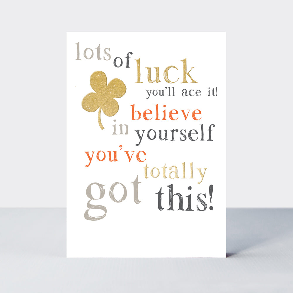 Ebb &amp; Flow - Lots of Luck Card